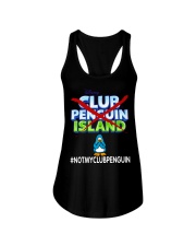 NOT MY CLUB PENGUIN -CLUB PENGUIN ISLAND Ladies Flowy Tank thumbnail