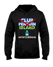 NOT MY CLUB PENGUIN -CLUB PENGUIN ISLAND Hooded Sweatshirt thumbnail