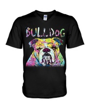 Bulldog V-Neck T-Shirt thumbnail
