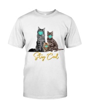 Stay Cool Masked Cats T-Shirt Classic T-Shirt front