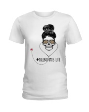 PHLEBOTOMIST Ladies T-Shirt tile