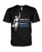 RESPIRATORY THERAPIST V-Neck T-Shirt tile