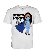 ACTIVITY DIRECTOR V-Neck T-Shirt tile