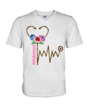 PHLEBOTOMIST V-Neck T-Shirt tile