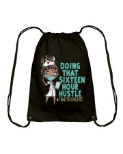 16 HOUR - DESIGN 6 Drawstring Bag tile