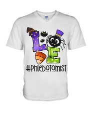 PHLEBOTOMIST LIFE V-Neck T-Shirt tile