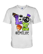 EMT LIFE V-Neck T-Shirt tile