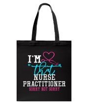 NURSE PRACTITIONER Tote Bag tile