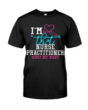 NURSE PRACTITIONER Classic T-Shirt front