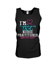 NURSE PRACTITIONER Unisex Tank tile