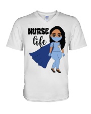 NURSE V-Neck T-Shirt tile