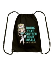 16 HOUR - DESIGN 8 Drawstring Bag tile
