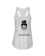 HEALTHCARE WORKER Ladies Flowy Tank tile