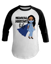 MEDICAL ASSISTANT Baseball Tee tile