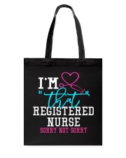 REGISTERED NURSE Tote Bag tile