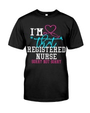 REGISTERED NURSE Classic T-Shirt front