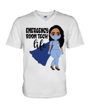 EMERGENCY ROOM TECH V-Neck T-Shirt tile