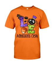 ADMISSIONS CLERK Classic T-Shirt front
