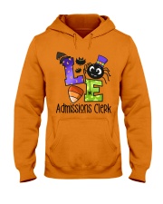 ADMISSIONS CLERK Hooded Sweatshirt tile