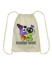 RESPIRATORY THERAPIST LIFE Drawstring Bag tile