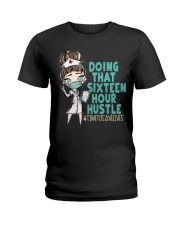 16 HOUR - DESIGN 7 Ladies T-Shirt tile