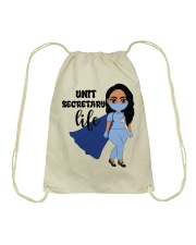 UNIT SECRETARY Drawstring Bag tile
