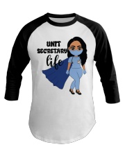 UNIT SECRETARY Baseball Tee tile