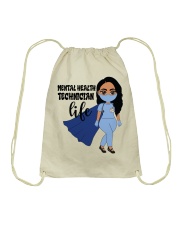 MENTAL HEALTH TECH Drawstring Bag tile