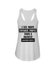 HEALTHCARE WORKER Ladies Flowy Tank tile