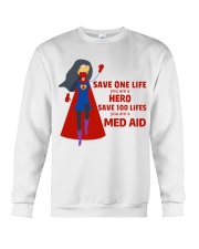 MED AID Crewneck Sweatshirt tile
