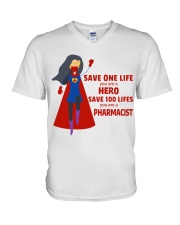 PHARMACIST V-Neck T-Shirt tile