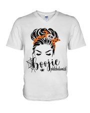 PHLEBOTOMIST V-Neck T-Shirt tile