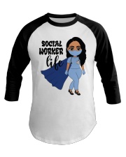SOCIAL WORKER Baseball Tee tile