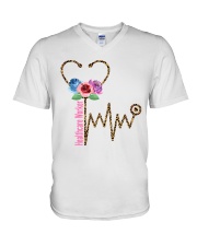 HEALTHCARE WOKER V-Neck T-Shirt tile