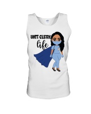 UNIT CLERK Unisex Tank tile