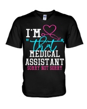 MEDICAL ASSISTANT V-Neck T-Shirt tile