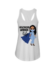 HEALTHCARE WORKER Ladies Flowy Tank tile