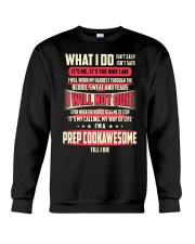 T SHIRT PREP COOKAWESOME Crewneck Sweatshirt thumbnail