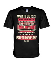 T SHIRT PREP COOKAWESOME V-Neck T-Shirt thumbnail