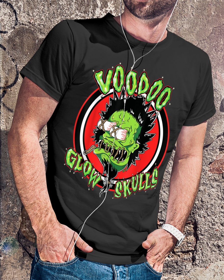 New Voodoo Glow Skulls Concert Poster Men/'s Black T-Shirt Size S-3XL