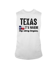 TEXAS IT'S WHERE MY STORY BEGINS SHIRT Sleeveless Tee thumbnail
