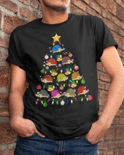 Hedgehog Christmas Tree Ornament Decor Cute Classic T-Shirt apparel-classic-tshirt-lifestyle-26