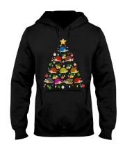 Hedgehog Christmas Tree Ornament Decor Cute Hooded Sweatshirt thumbnail