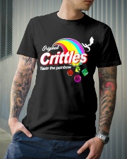 Crittles Taste The Painbow Funny DND DM D20 Shirt Classic T-Shirt lifestyle-mens-crewneck-front-6