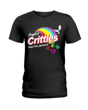 Crittles Taste The Painbow Funny DND DM D20 Shirt Ladies T-Shirt thumbnail