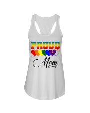 LGBT Pride Proud Mom LGBT Gay Lesbian Pride Shirt Ladies Flowy Tank thumbnail