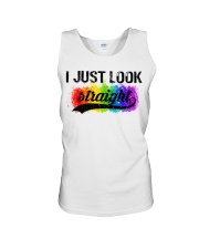 I Just Look Straight LGBT Pride Tshirt Unisex Tank thumbnail