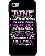 June Grandma Phone Case tile
