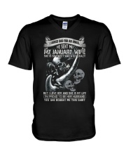 January Man V-Neck T-Shirt thumbnail