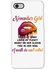 November Girl Phone Case thumbnail